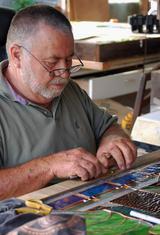Lamar Yoakum, Master Stained Glass Artisan and Creator of The Grotto of Hope Stained Glass Biodiversity Windows